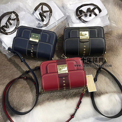 鉚釘包包 MK鉚釘包包 楊冪時裝周同款