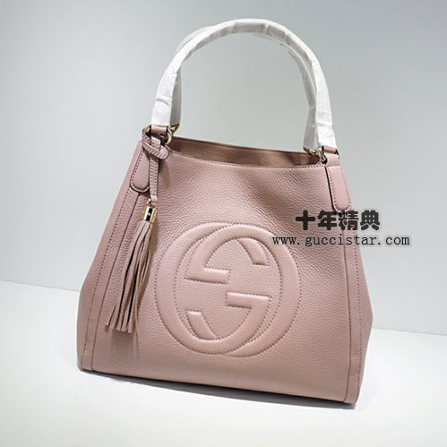 古奇SOHO單肩包 SOHO肩背包 流蘇全皮包282309大紅 粉色 黑色