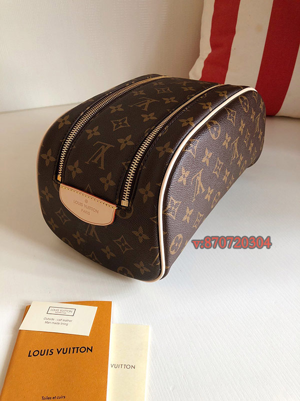 lv盥洗袋_古力娜扎款老花lv洗漱包 化妝包 手包 M47528