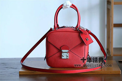 lv骰子包NéO SQUARE手袋 M55475紅色黑色