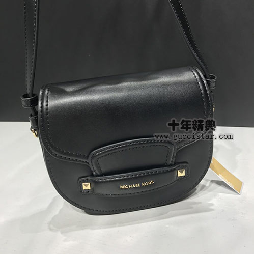 2019新款Mk馬鞍Cary牛皮郵差包